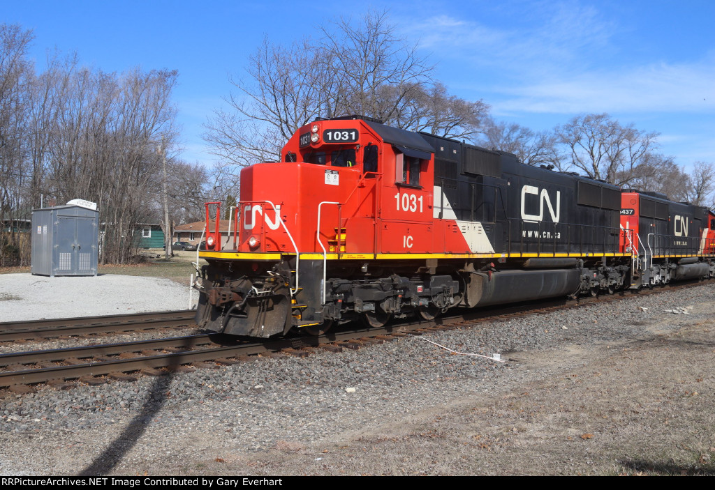 IC SD70 #1031 - Illinois Central